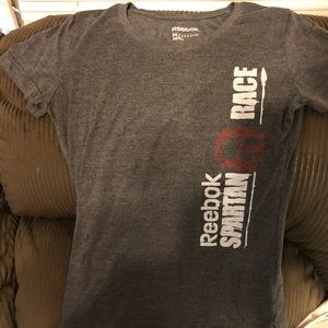 Reebok Spartan Race Short Sleeve V-neck shirt